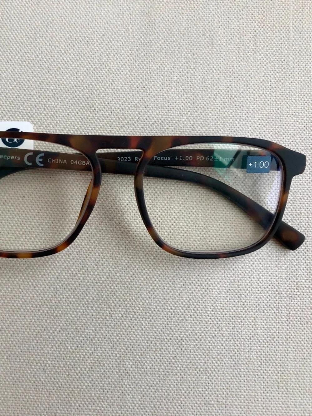 New Peepers Tortoise Aviator Unisex Blue Light Filtering Reading Glasses +1.00